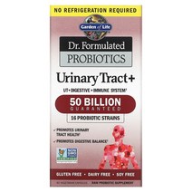 가든오브라이프 닥터 포뮬레이티드 프로바이오틱스 Urinary Tract+ 50억 유산균 60정 수험생 임산부 어린이 여성 남성