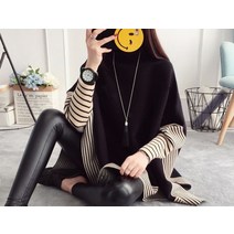 시밀러룩 커플 웨딩촬영커플룩 여성 풀오버 여성 스웨터 패션 가을 겨울 목도리 따뜻한 캐주얼 루즈 니트 탑스