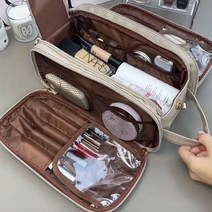 방수가방 백팩 크로스백 힙색 남녀공용 여행 화장품 방수 메이크업 정리함 대용량 세면 세척 정리 가방