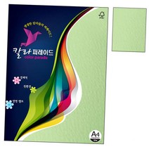 [P1M] 프린트 17.어린풀색 팬시지 10매 상품권 1권 A4 싸바리 서한봉투 리플렛 칼라퍼레이드 메뉴판 팜플렛 칼라색지 티켓 초대장 애뉴얼리포트 북아트 용지 160g 면지 ( P1M / 783334EA ), 본상품선택