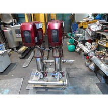 두크 입형부스터펌프 삼상380V 사용 4마력 압상높이85M