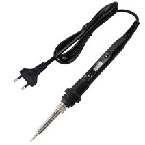납땜 무선 전기 인두기 세트 미니용접기 인두 60W 220V 온도 조절 가능 내부 가열 일정한, 04 Black SET-1_01 110V US Plug
