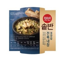 햇반 솥반 전복내장 영양밥, 200g, 3개