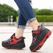 휠리스 롤러슈즈 힐리스 운동화 바퀴달린신발 롤로스케이트 신형, K + 39 (245)