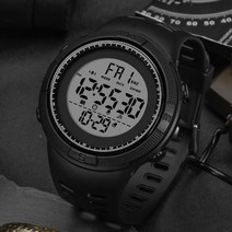 스쿠버다이빙시계방수 디지털 시계 남자 스포츠 시계 전자 led 남성 손목 시계 남자
