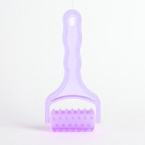 손잡이 롤러 지압 볼 마사지기 어깨 등 팔 허벅지 휴대용, 랜덤 5개입, 1개