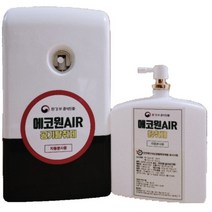 방향제자동분사기(최신형)+공기탈취 방향제300ml+건전지무료제공/에코원에어탈취제/ 에코원에어방향제/향선택가능/방향제분사기, 블랙체리