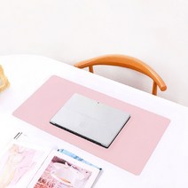 무지 사각 책상 매트 노트북 패드 ( 60 X 30 cm ), 핑크