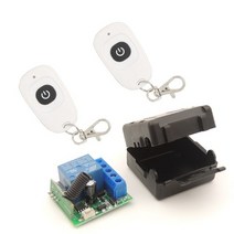 워크인스위치 433 mhz rf 무선 원격 제어 dc 12v 10a 1ch 및 릴레이, 1rc 2b