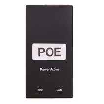 PoE 인젝터 스플리터 poe 전원 공급 장치 dc 어댑터 24v 0.5a 24w 데스크탑 poe 전원 인젝터 이더넷 어댑터 감시 cctv acdc 어댑터 액세서리, 48v 0.5a 24w