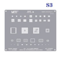 Maant 범용 BGA Reballing 스텐실 삼성 호환 CPU IC A10 S9 Exynos7870 SM5713, 03 S3