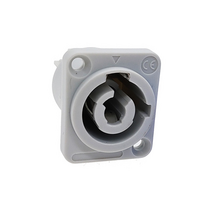 1PC Powercon 커넥터 3 핀 20A 250V 전원 스피커 패널 소켓 여성 LED 스크린 무대 조명, 01 White