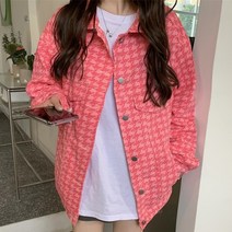 디애이치 하운드투스 핑크 자켓