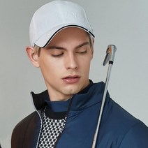 헤지스골프 기본 육쪽 캡 HUHE1E101, 화이트 (HUHE1E101WT)