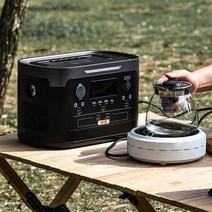 110V/220V 범용 규정 정격 1200W 피크 600W 용량 전기 충전식 전원 공급 장치 슈퍼 충전 발전기, 28 AH  617 WH 220V