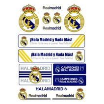 못난이상점 해외축구 스티커 캠핑용품 캐리어 노트북 맥북, 1매, 레알마드리드