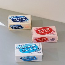 그레이하우스 (화이트1P)zote 조트비누 욕실 바닥청소 녹제거 셔츠카라 빨래 소매얼룩제거, 1개, 400g