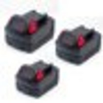 밀워키 18v 6000mah replacemet 리튬 이온 6.0ah 배터리 milwaukee xc m18 m18b 무선 도구 배터리 충전기, 6.0ah 3pcs