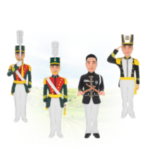 사관생도 예식복 캐릭터 풀 패키지 구성 군인피규어 전역패 감사패 기념패 정년 퇴직기념 승진 전출기념 근속기념, AP-754, 동판명판, 잠수함