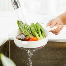 도블레 국민 이유식 항균 거름망 채반 채망 체 80mm 화이트