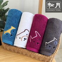 송월타월 송월 빼꼼 170g 호텔수건 5장, 와인