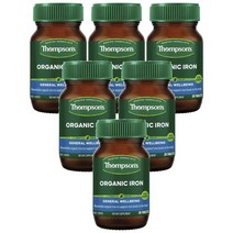 Thompsons 톰슨 철분 Iron 24mg 30정, 6개