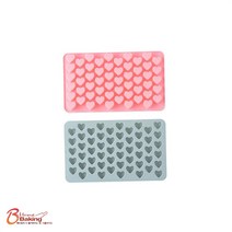 실리콘몰드 미니하트 55구 레진아트 비누몰드 석고방향제 캔들 얼음틀 다구몰드