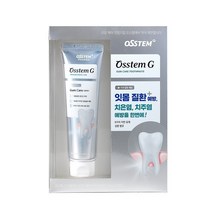 오스템 G 잇몸케어 치약 120Gx2개입, 옵션1 - 기본포장 (박스or비닐포장) (+0원)