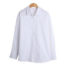 퍼니걸스 6226 데일리 카라 셔츠 무지 남방 여성의류