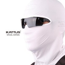 KATTUS 카투스 냉감마스크 라인엑스 바라클라바 복면 쿨링원단 아이스복면 냉감복면 국산제품, 화이트