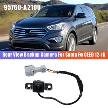 차량 후방 보조 백업 카메라 현대 산타페 13-16 기아 CEED 95760-A2100 신제품, 01 Black