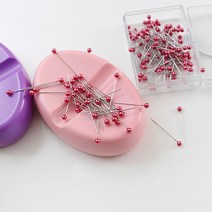 릴리패브릭 자석핀봉 마그네틱 핀쿠션 4컬러, 1개, 레몬