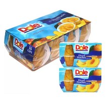 코스트코 돌 Dole 다이스 복숭아 과일컵 16개 x 2팩, 코스트코 돌 다이스 복숭아과일컵16개x2팩, 2개