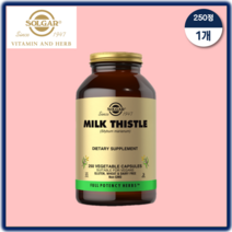 솔가 밀크씨슬 Solgar Milk Thistle 250정, 1개