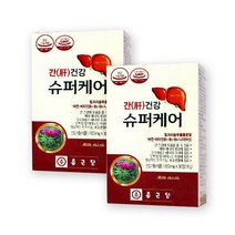 종근당 밀크시슬 간 건강 슈퍼케어 밀크씨슬 추출물 비타민 B1 B2 B6 나이아신, 2개, 밀크씨슬 30정