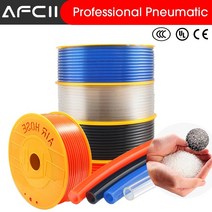 사각파이프 각관 조인트 10 미터 pu 파이프 공압 튜브 공기 튜브 구성 요소 공기 호스 4mm 6mm 8mm 10mm 12mm 14mm pu 파이프 압축기 용 공기 라인 호스, 검은색, 16x12mm