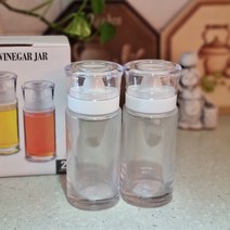 시노글라스 실리쿡 오일병 새지않는 유리 간장병 다이소 양념병 (대) 170ml 2P 세트, 2개