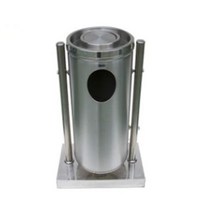 거리형 원형재떨이휴지통 지름450mm 모래겸용쓰레기통, 단품