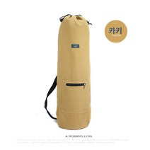 보드백 커버 더블 휨 롱보드 두꺼운 댄스보드 육상 서핑보드 작은 물고기보드 캔버스 휴대용 숄더백팩, 카키중형[특별더블락킹플레이트]