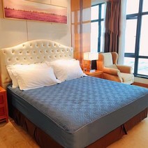 순잠 SOONZAM 프리미엄 쑥 항균 침대 토퍼, 차콜