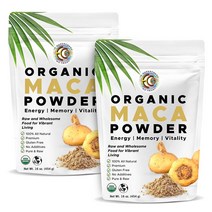 Earth Circle Organics 마카 파우더 454g x2개, 1개
