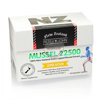 피터앤존 뉴질랜드푸른홍합 22500mg 60정 초록입홍합 효능, 1개