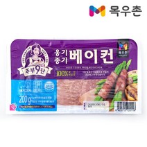 [푸른들마켓][목우촌] 옹기종기베이컨(200g), 1개, 200g