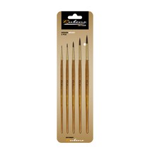 루벤스 370 고급세필 고탄력 인조모 SET/5p(0호 1호 2호 3호 4호)