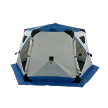 얼음 낚시 텐트 방한 방품 보온 큐브 쉘터 민물 빙어, 육각형 3.3m 특수 이너 탱크