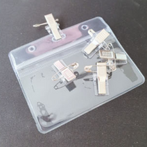 명찰 옷핀 집게 가슴 이름표 핀 클립 학생증 사원증 네임택 행사용