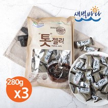 무설탕 톳젤리 280g x 3봉 영양간식 한입간식 젤리 CRTJ2803, 3개