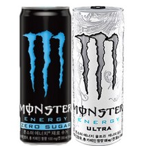 몬스터 에너지 355ml 제로 슈거+울트라, 12개