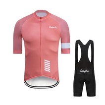 Ralvpha여름 사이클링 저지 반팔 세트 rapha 자전거 의류 통기성 산악 사이클 의류