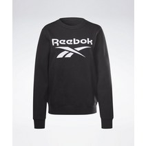 REEBOK 벡터 기모 맨투맨W 블랙 GS9378